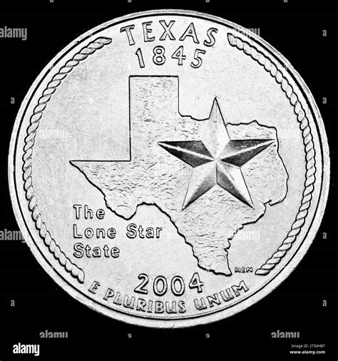 US Commemorative State Quarter Dollar : Texas (1845) The Lone Star