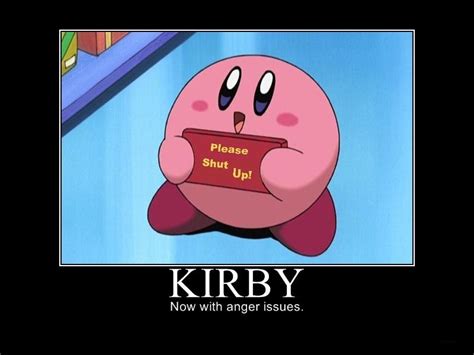 Kirby Fan Art Kirby Now With Anger Issues Kirby Memes Kirby Kirby