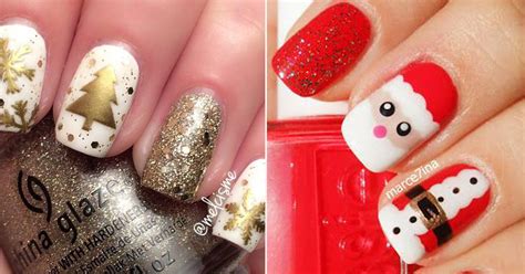 Hermosos diseños de uñas 2012. 12 Diseños De Uñas navideños que te conquistarán en esta temporada