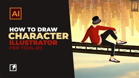 How To Draw Character With Adobe Illustrator Cc Youtube