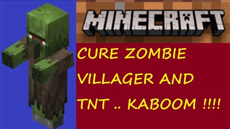 Zombie villagers have a 5% chance to spawn in place of a regular zombie and can also spawn if a zombie kills a regular villager, depending on the difficulty level. #MINECRAFT CURE ZOMBIE VILLAGER AND MORE !!! - YouTube