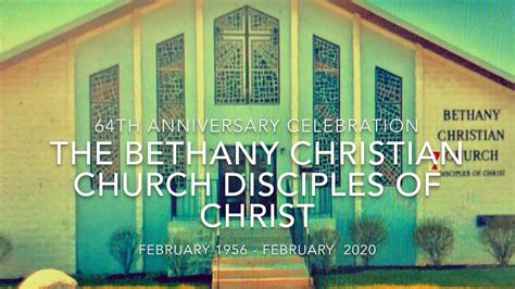 Bethany Christian Church Youtube