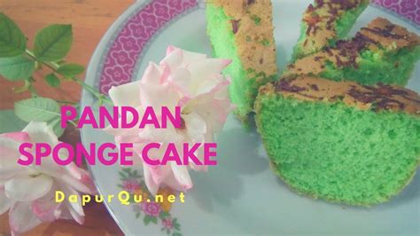 In bolu kue basah kue manis leave a reply. Pandan Sponge Cake - Resep bolu pandan keju panggang yang ...
