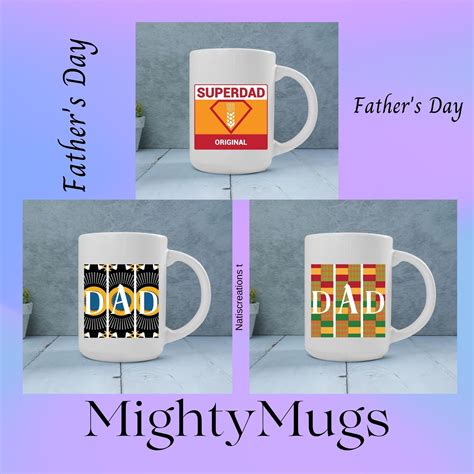 African Inspired Father's Day Mug For Dad | Wakuda