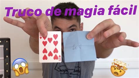 Truco De Magia Fácil De Hacer Para Niños Con Cartas Youtube