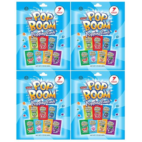 Buy Tiltay Pop Boom Popping Candy 7 Flavor Assortment Strawberry