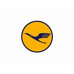 Lufthansa Bird Circle Orange Icon Airlines Logos