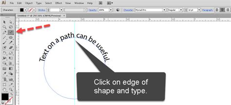 Use Type On A Path In Adobe Illustrator Skillforge