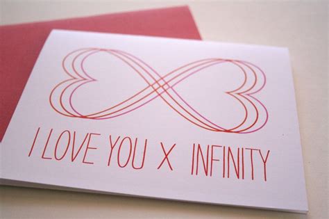 Tat Idea Infinity Love Infinity Sign Valentine Day Cards