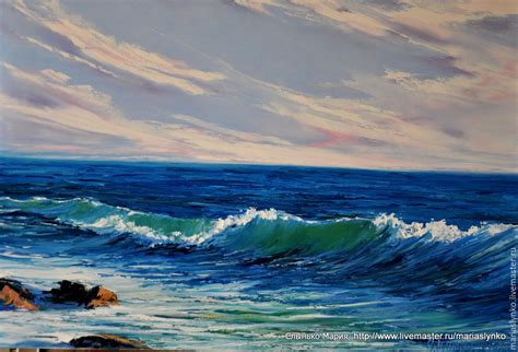 Oil painting Sea Seascape купить на Ярмарке Мастеров 9OYHRCOM