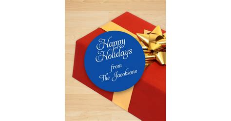 Pack Of 25 Fun Happy Holidays T Stickers
