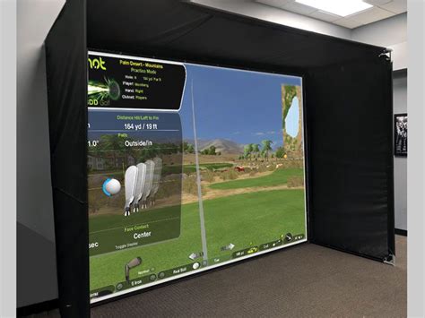 Best Golf Simulator Hitting Screens And Projector Impact Screens Home