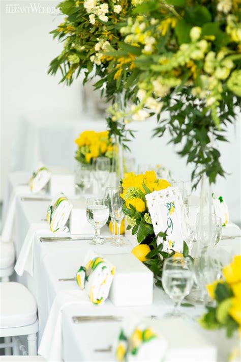 Amalfi Coast Inspired Bridal Shower | Yellow bridal ...