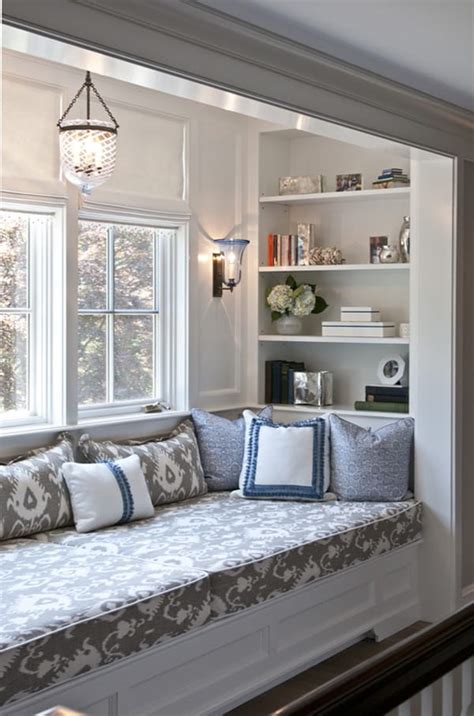 Chic window seat blends nicely with just about any interior design. 63 Incredibly cozy and inspiring window seat ideas