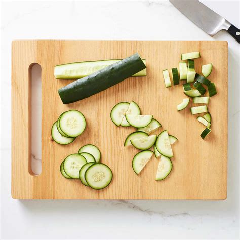 How To Cut A Cucumber