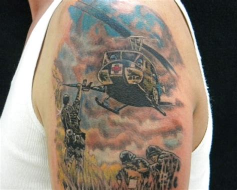 The style of qio's tattoo is inspired by traditional sickening moment yob hits man on street in the head with a can as pal laughs. Army Tattoos - Patriotic Tattoos That Will Make You Cry ...