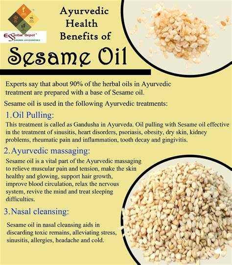 You can use sesame oil for hair using the following steps. Ayurvedic Essential Oils | Ayurvedic Oils | Page 6 ...