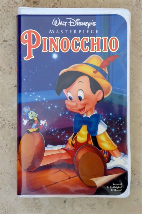 Walt Disneys Masterpiece Pinocchio 1993 Vhs Sale 1225723903 Ebay