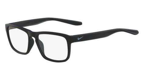 Nike Nike Eyeglasses 7104 001 Matte Black Rectangle Mens 54x17x140
