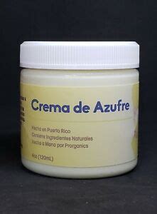 Flowers of sulphur for you. 4oz organic Sulfur cream, Eczema, Psoriasis, Scabies by ...