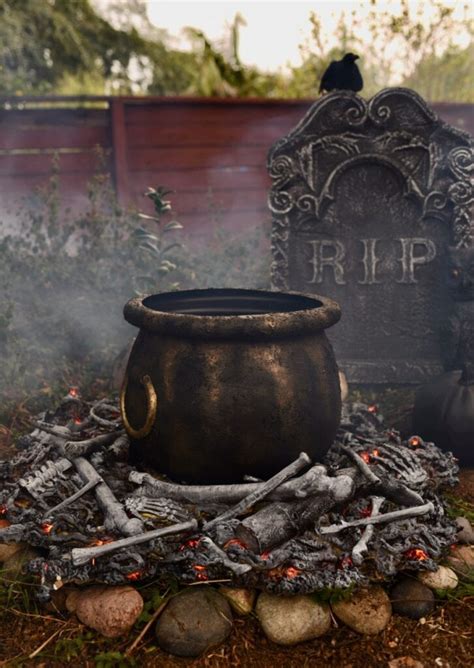 How To Make A Realistic Witches Cauldron From A Plastic One