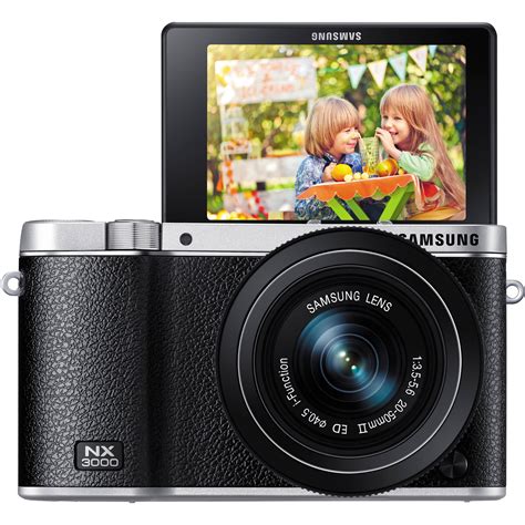 Samsung Nx3000 Mirrorless Digital Camera Ev Nx3000beius Bandh