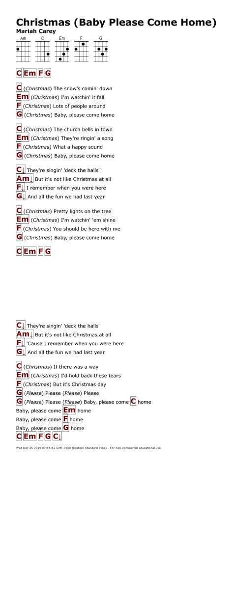 We did not find results for: Christmas Baby Please Come Home (Mariah Carey) - http ...