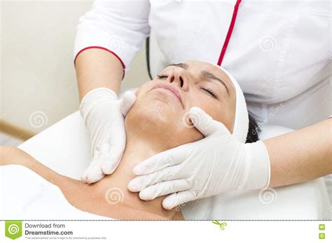 Process Of Massage And Facials Stock Image Image Of Clean Massage
