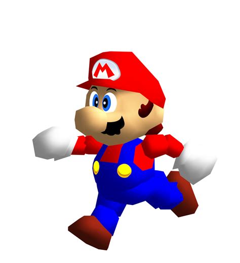 64 Mario Running Render By Thatcoolyoshi On Deviantart