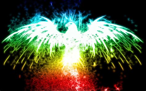 Rainbow Phoenix Wallpapers Top Free Rainbow Phoenix Backgrounds
