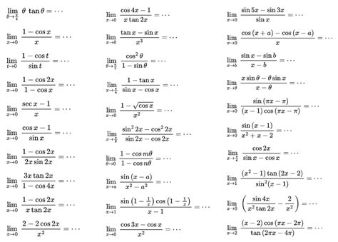 Limit Trigonometri Rumus Sifat Dan Contoh Soal Materi Matematika Hot