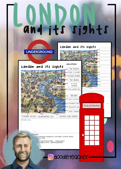 Arbeitsblatt Englisch Sights Of London Pdf Klasse 7 Stephen Scheidt