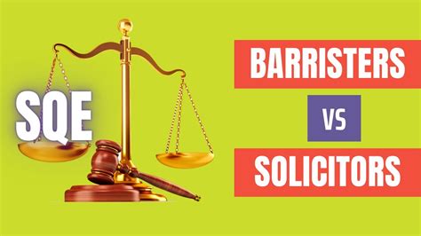 Barristers Vs Solicitors What Are The Differences Youtube