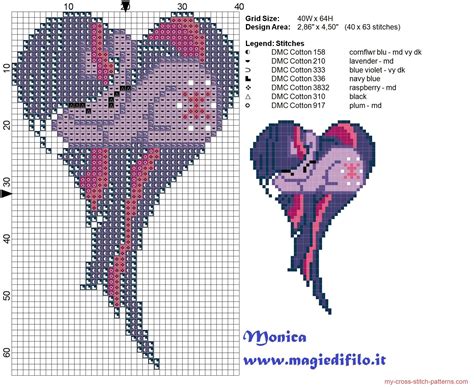 Home & heart cross stitch. Twilight heart cross stitch pattern 40x64 7 colors | Cross ...