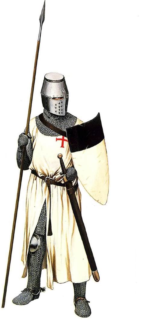 Templar Medieval Period Medieval Knight Medieval Times Armadura