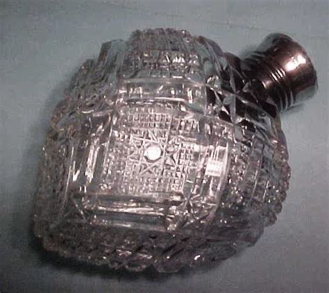 Unger Brothers Cut Glass And Sterling Silver Perfume Bottle Chrysalis Antiques Ruby Lane