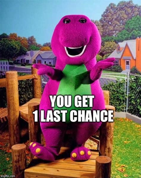 Angry Barney Imgflip