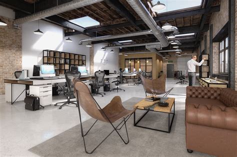 Loft Office Space On Behance