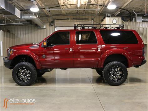 You talk about a fossil, check out this rare hard to find 2wd 2000 ford excursion limited with a 7.3l powerstroke turbo diesel, yes it has a 7.3l powerstroke. Ford F-250 Platinum Diesel CUSTOM EXCURSION Lifted SHOW ...