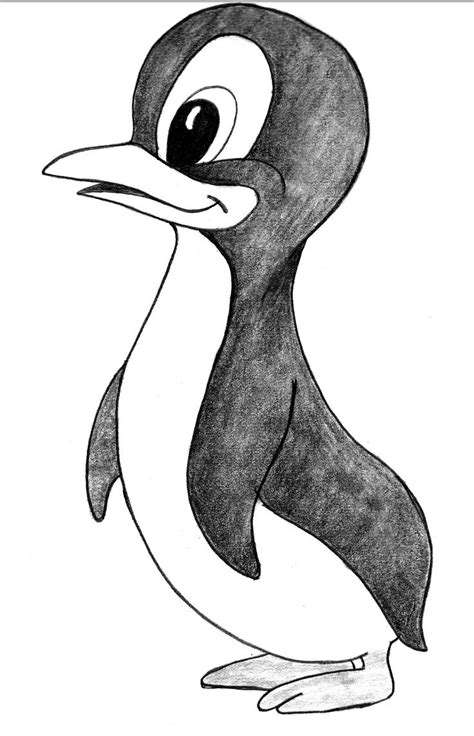 Day 16 Fun To Sketch Penguin Drawings Drawing Tutorial Penguin