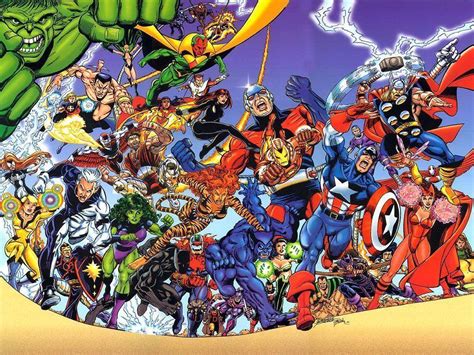 Avengers Comic Wallpapers - Wallpaper Cave