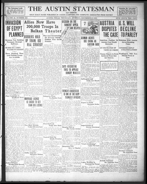 The Austin Statesman and Tribune (Austin, Tex.), Vol. 44, No. 355, Ed