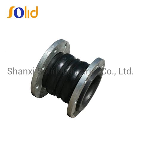 Flanged Epdm Double Sphere Flexible Rubber Expansion Joints China Dn Rubber Expansion Joint