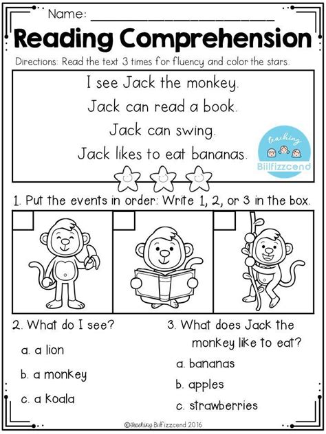 FREE Sequencing Reading Comprehension | Reading comprehension, Reading