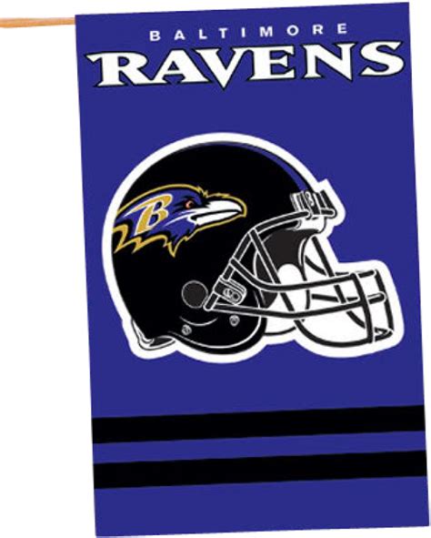 Image Of Nfl Baltimore Ravens Banner House Flag Seattle Football
