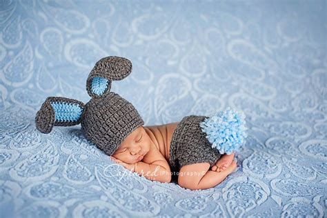 Baby Boy Bunny Hat Original Designer Too Cute Newborn Baby Etsy