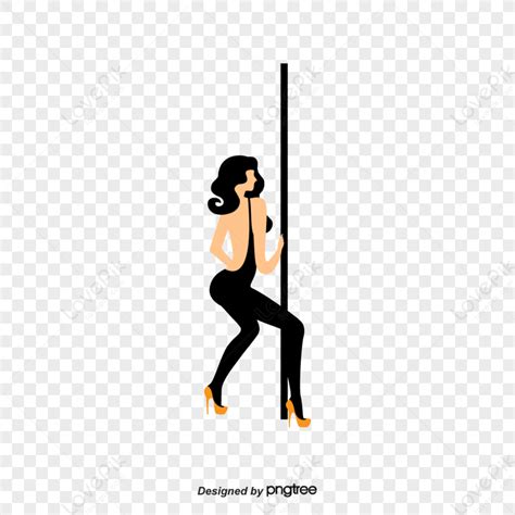 vector ballroom pole dancing girl pole dance pipe dance png free download and clipart image for