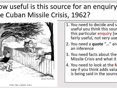 Cuban Missile Crisis L2 Source Skills Teaching Resources