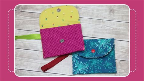 How To Sew A Snappy Wristlet With The Crafty Gemini Youtube