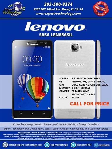 Lenovo S856 Cellphone Expert Technology